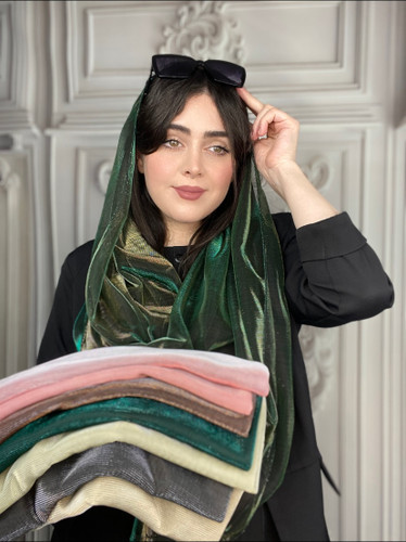 شال مجلسی دورنگ