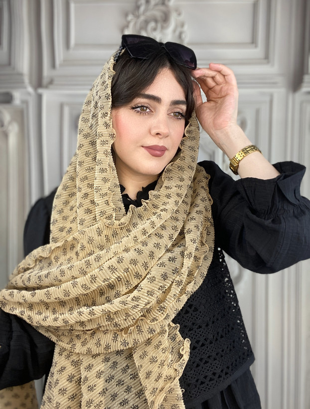 شال شنیدالبورطرح گل