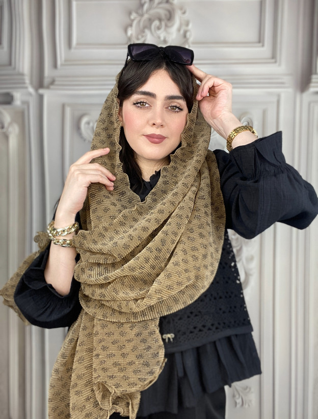 شال شنیدالبورطرح گل