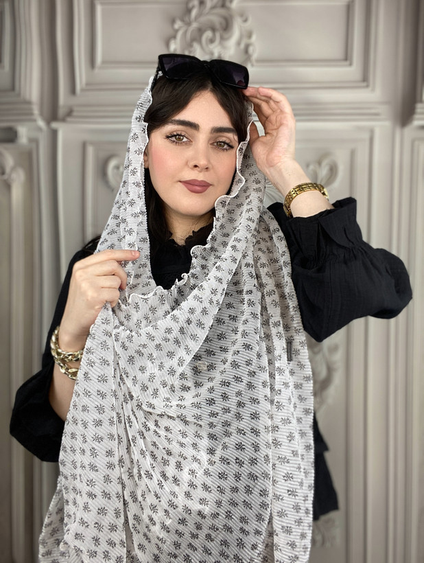 شال شنیدالبورطرح گل