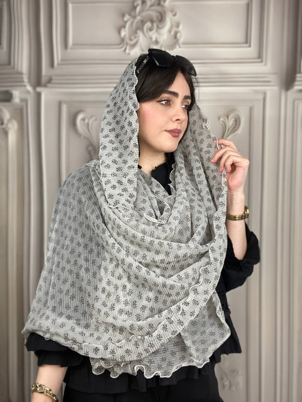 شال شنیدالبورطرح گل