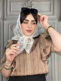 مینی اسکارف پاپیون قواره ۷۵