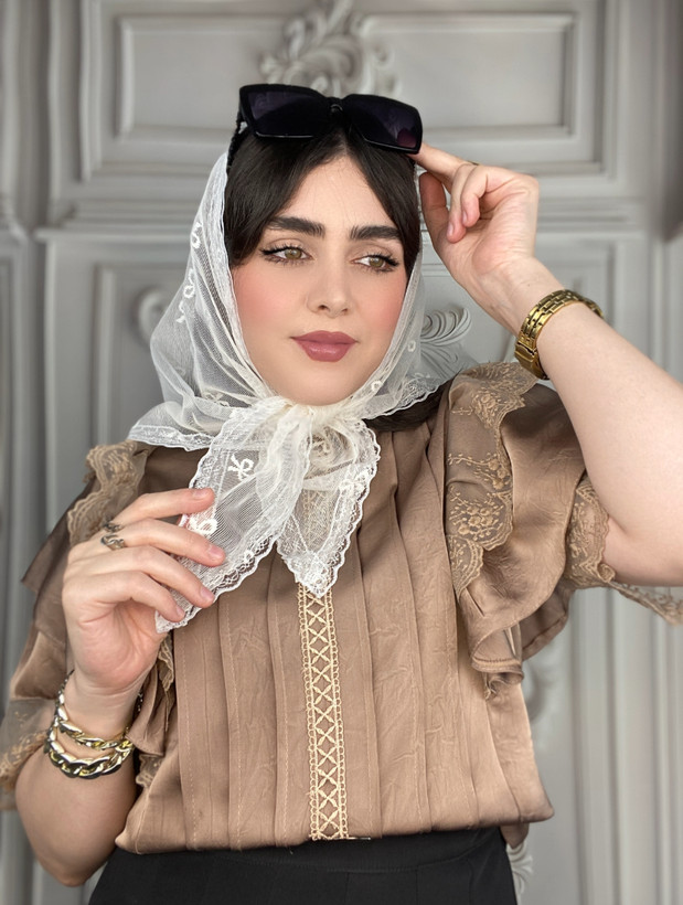 مینی اسکارف پاپیون قواره ۷۵