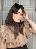 مینی اسکارف پاپیون قواره ۷۵