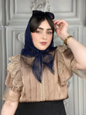 مینی اسکارف پاپیون قواره ۷۵