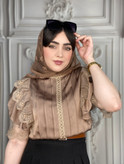 مینی اسکارف پاپیون قواره ۷۵