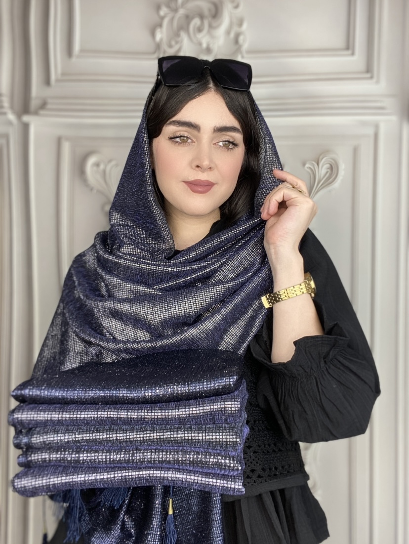 شال لیزری لمه دار