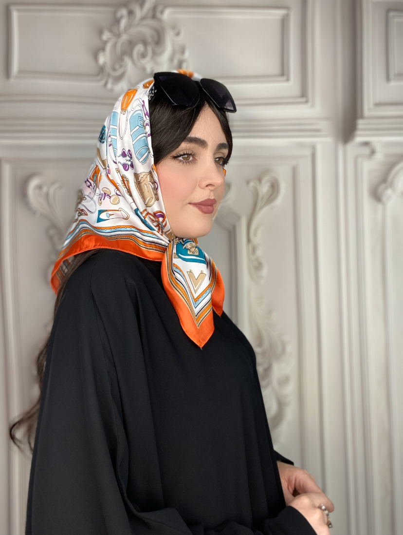 روسری ابریشم قواره ۷۰