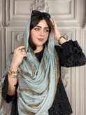 شال دورریش کنفی راه راه