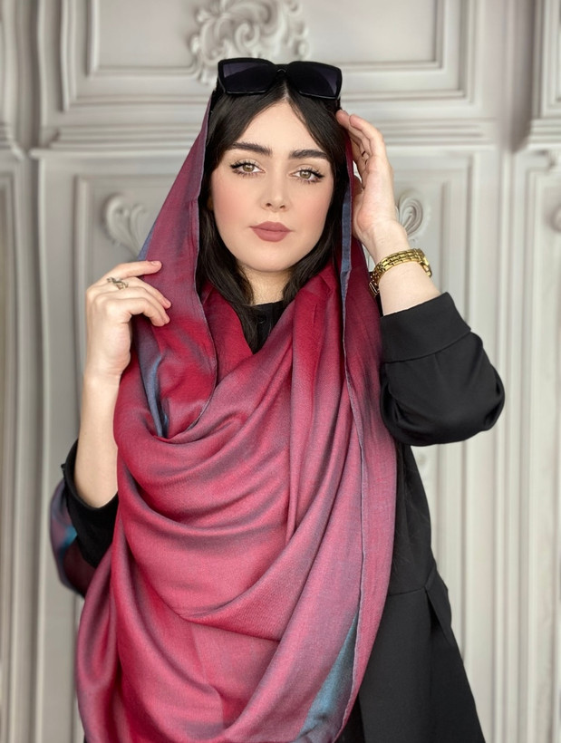 شال بامبو دورنگ