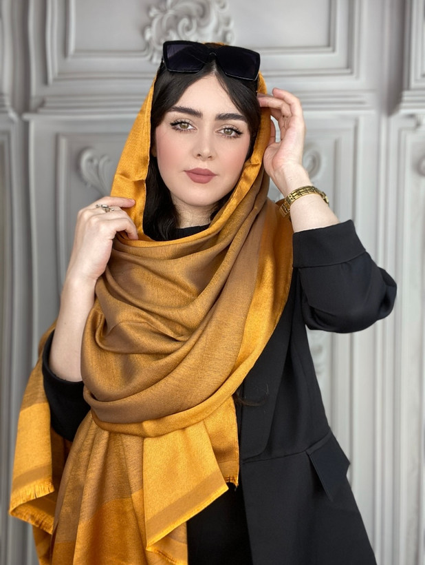شال بامبو دورنگ