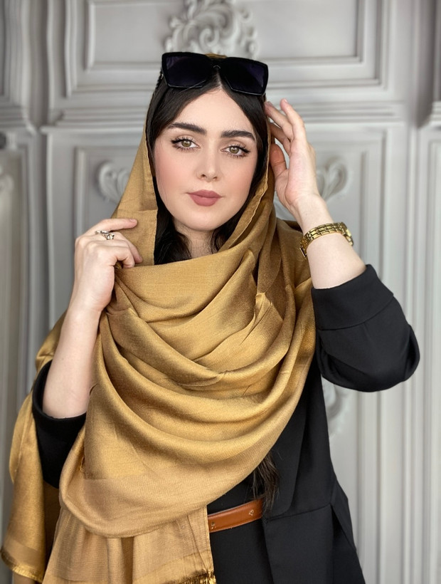 شال بامبو دورنگ