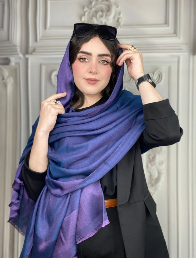شال بامبو دورنگ