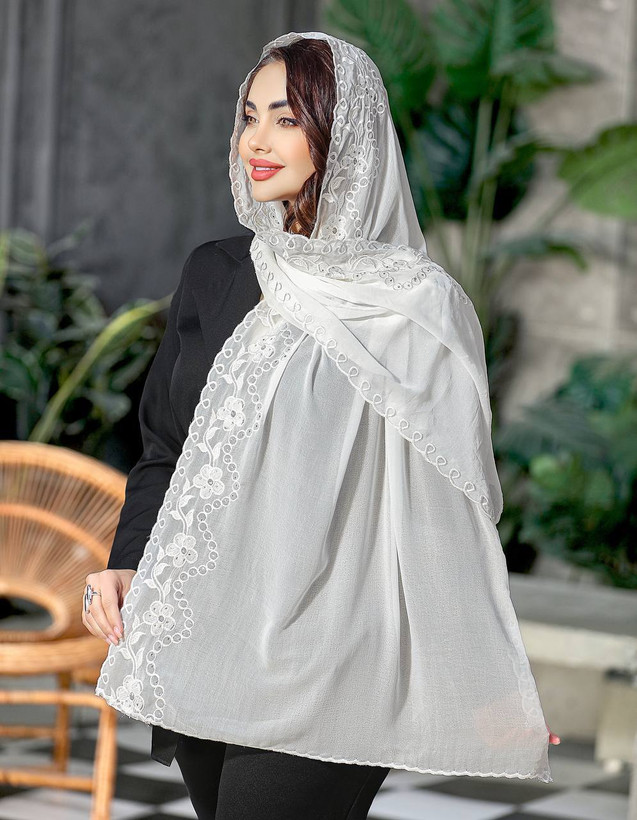 شال سفید مجلسی
