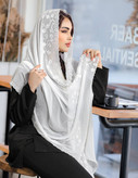 شال سفید مجلسی