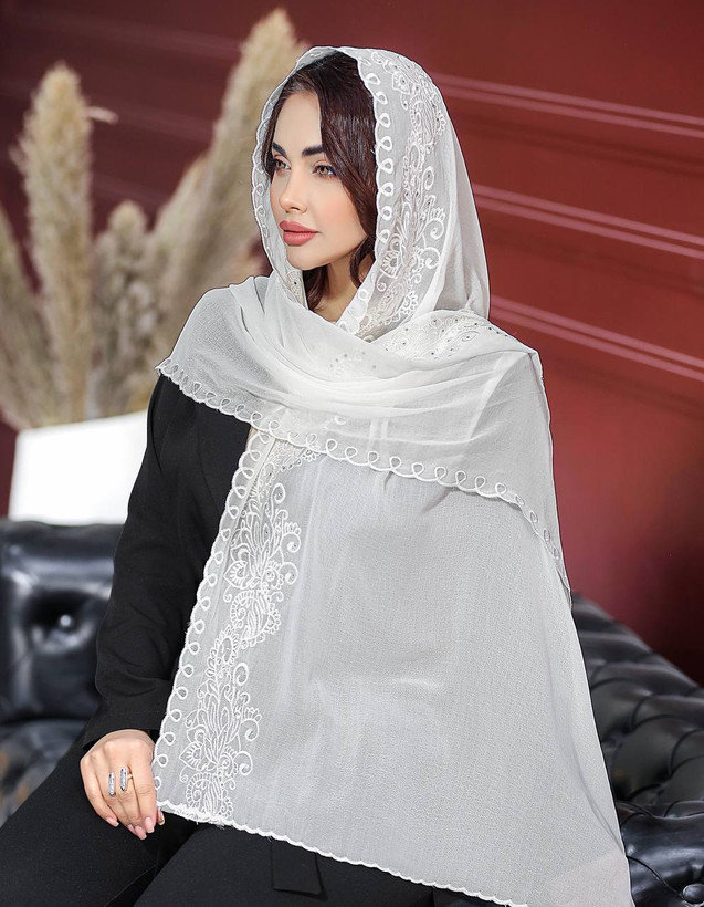 شال سفید مجلسی