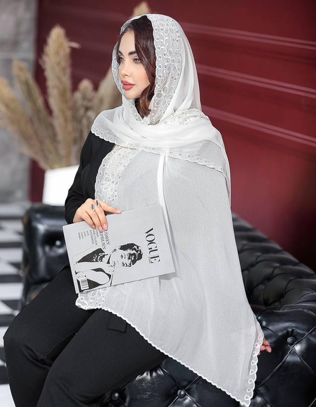 شال سفید مجلسی