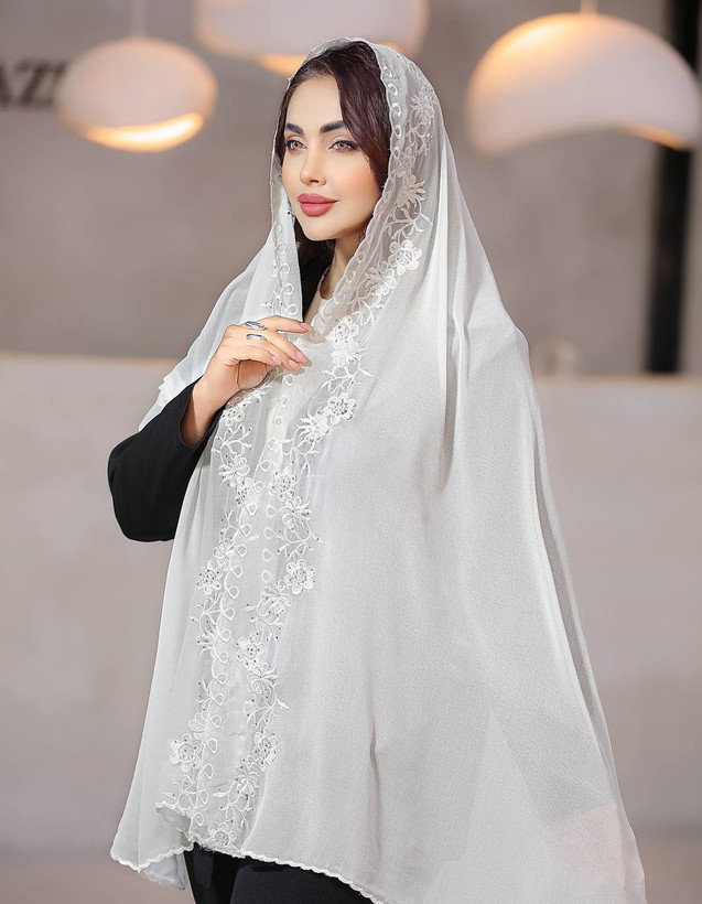 شال سفید مجلسی