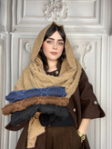 شال گوچی خزدار پاییزه